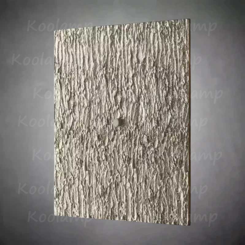 Vouvrey Etched Metal Square Wall Sconce 12"