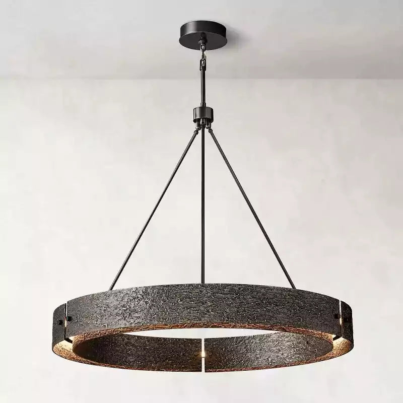 KL Vouvery Round Chandelier 48"