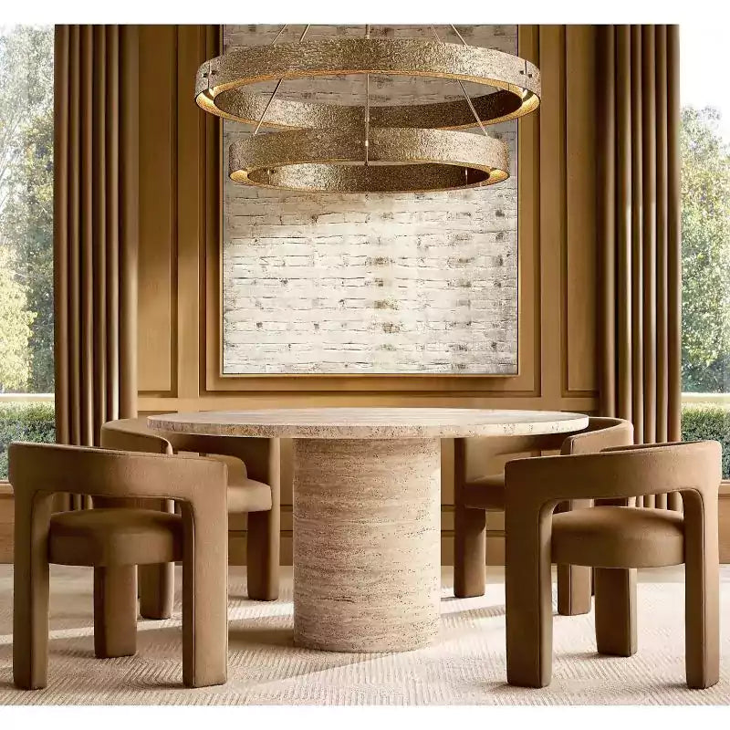 KL Vouvery Two-Tier Round Chandelier 60"