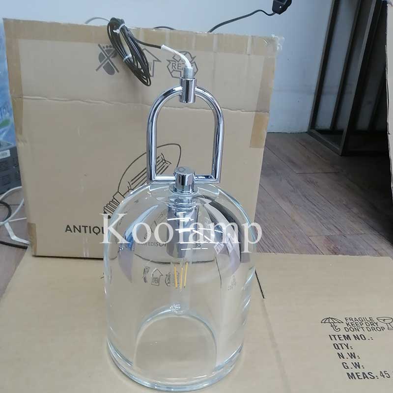 KL Botany Cloche Crystal Sconce