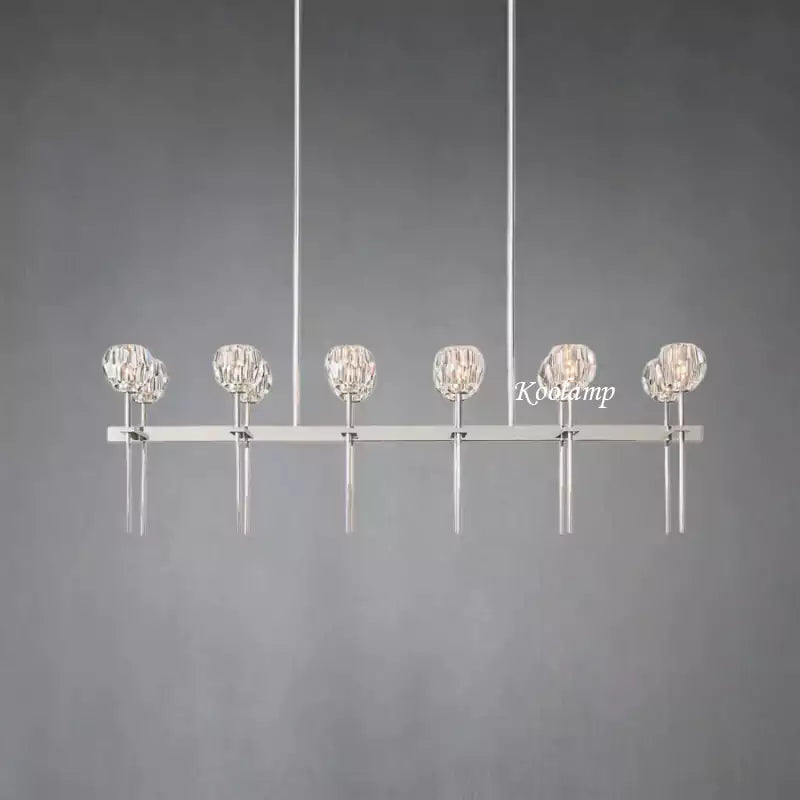 Boule Crystal Linear Chandelier
