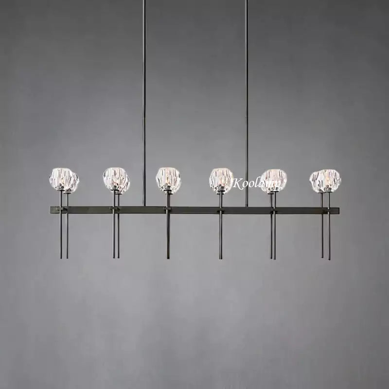 Boule Crystal Linear Chandelier