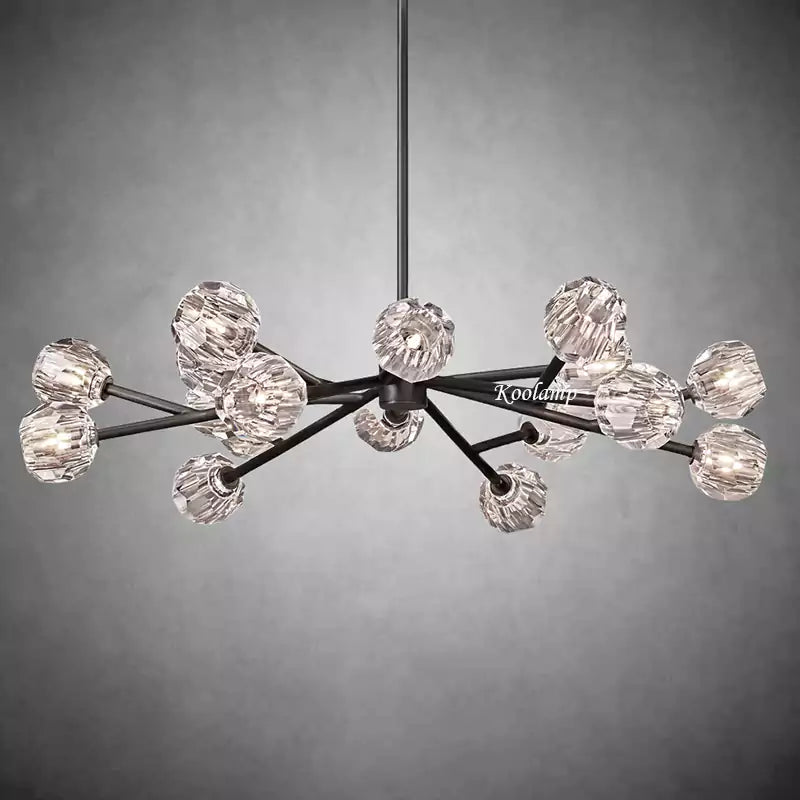 Boule Crystal Round Chandelier