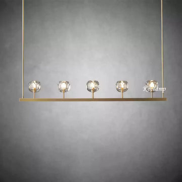 Boule Crystal Linear Chandelier