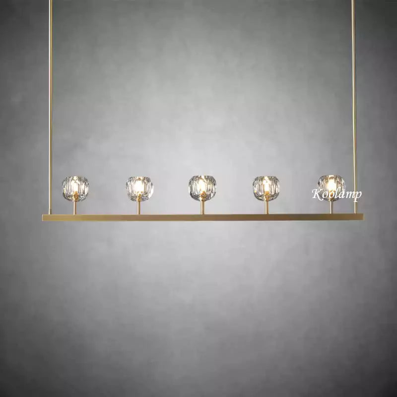 Boule Crystal Linear Chandelier