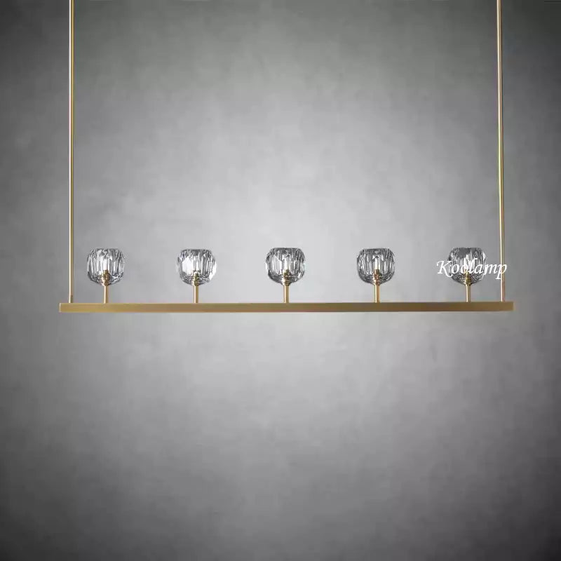 Boule Crystal Linear Chandelier