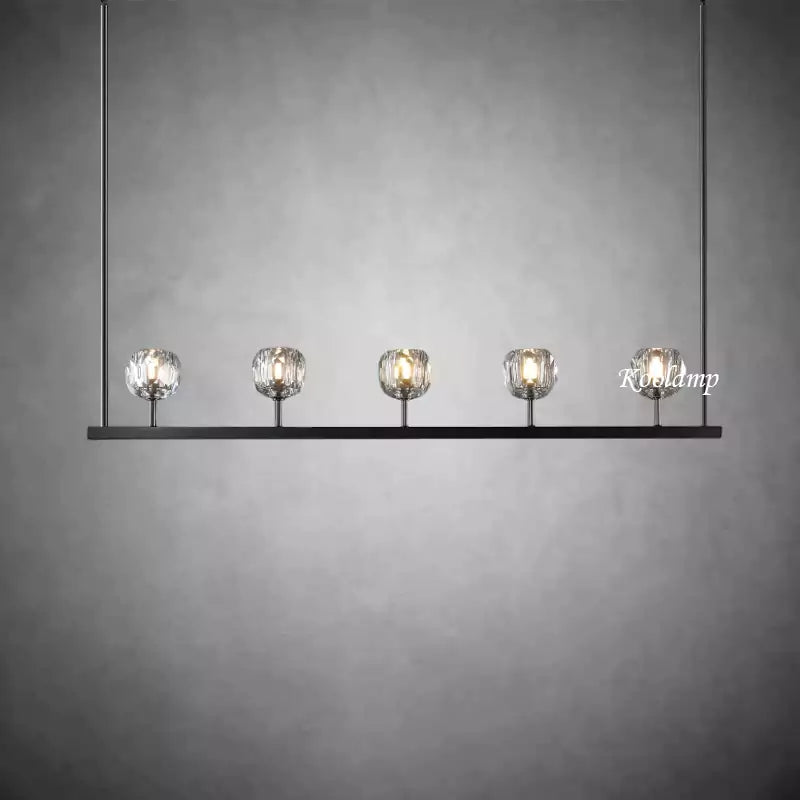 Boule Crystal Linear Chandelier