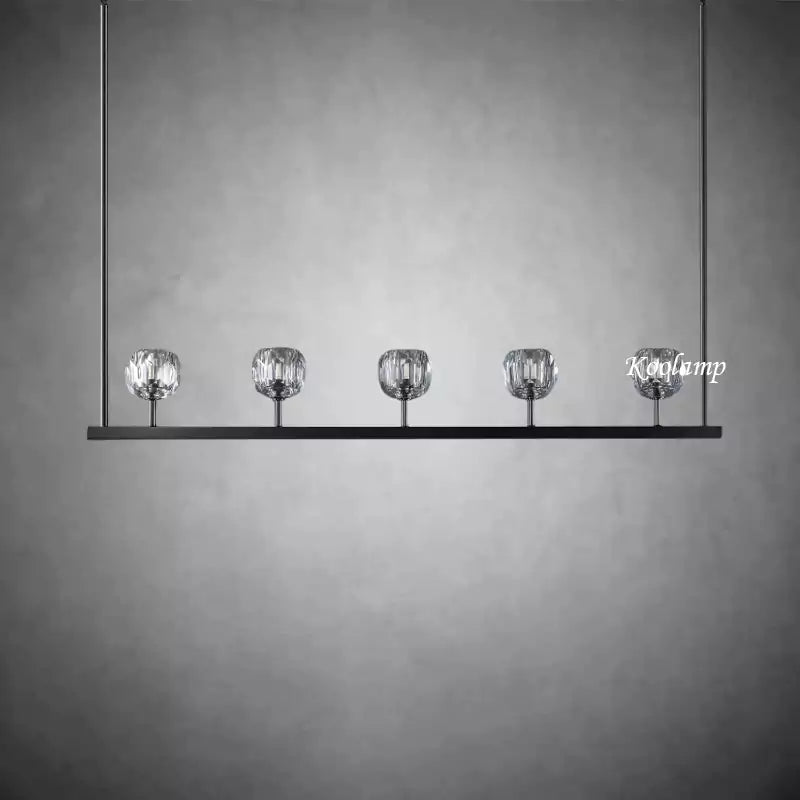 Boule Crystal Linear Chandelier