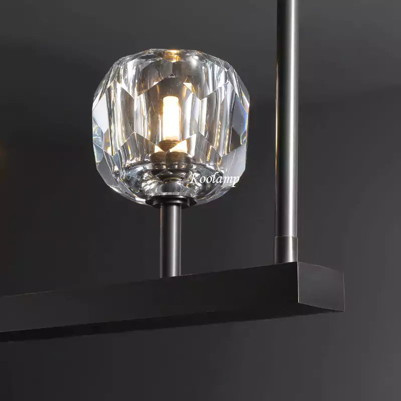 Boule Crystal Linear Chandelier