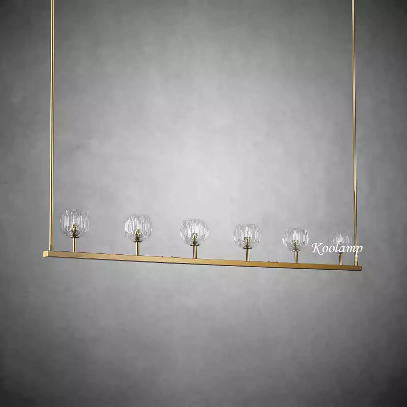 Boule Crystal Linear Chandelier