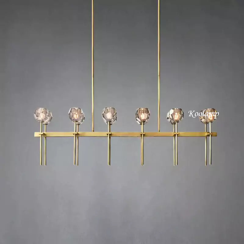 Boule Crystal Linear Chandelier
