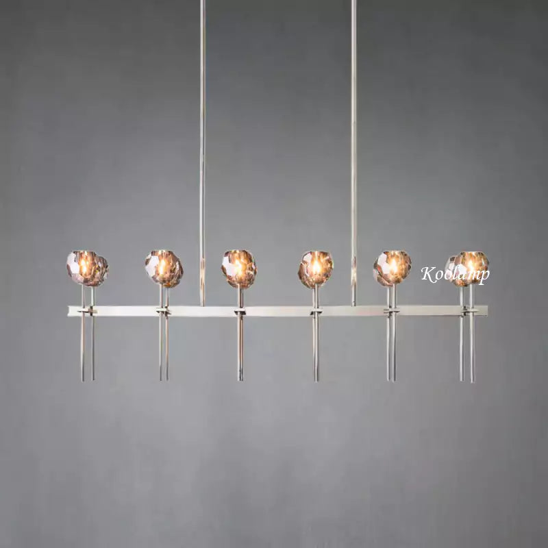 Boule Crystal Linear Chandelier
