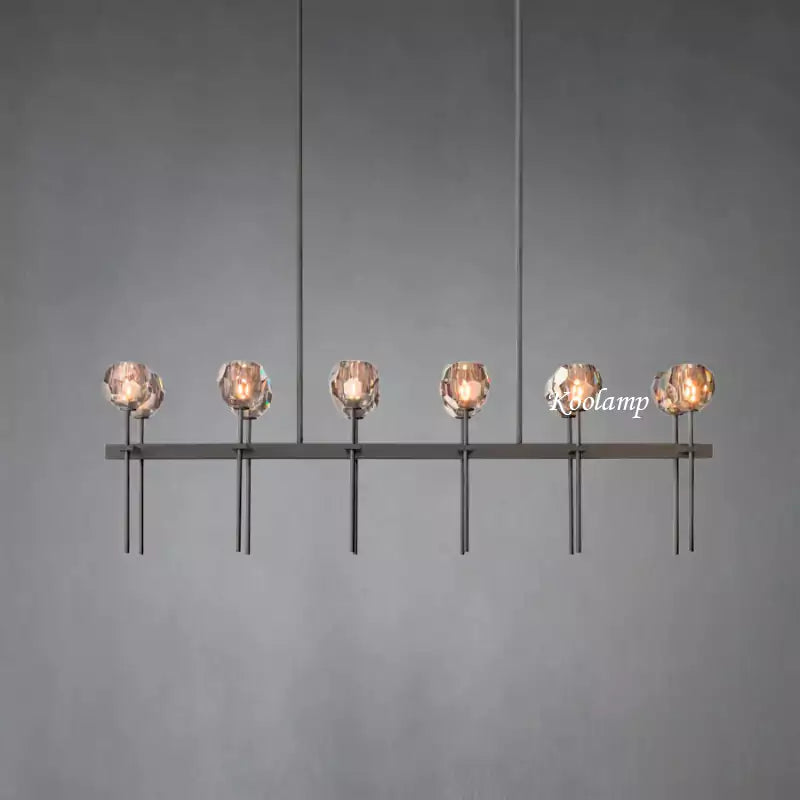 Boule Crystal Linear Chandelier