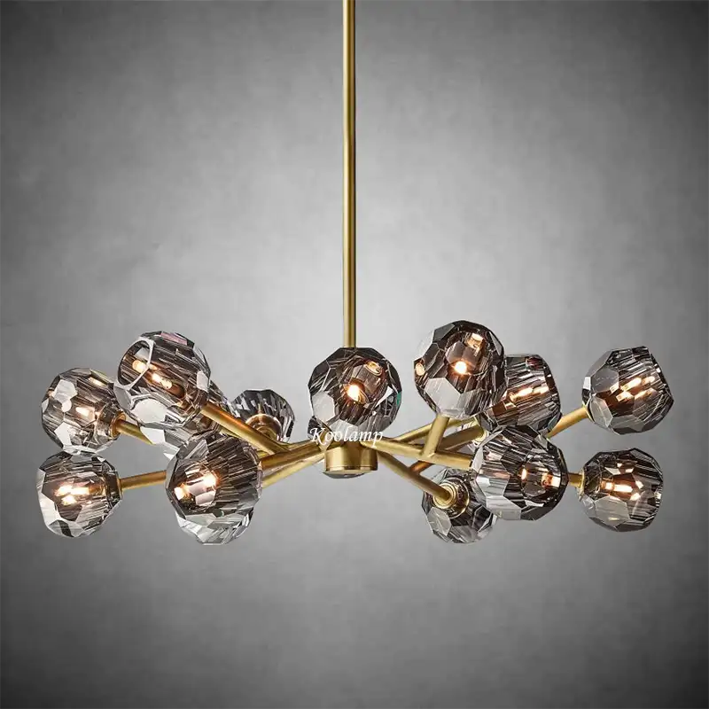 Boule Crystal Round Chandelier