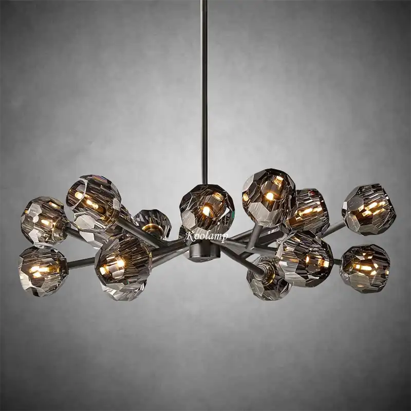 Boule Crystal Round Chandelier