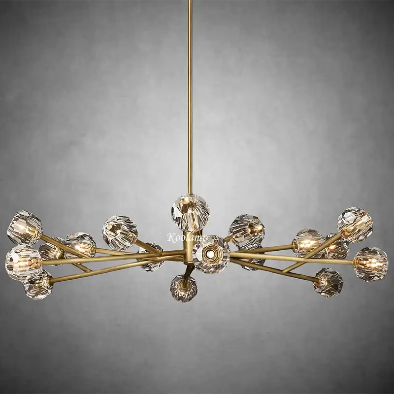 Boule Crystal Round Chandelier