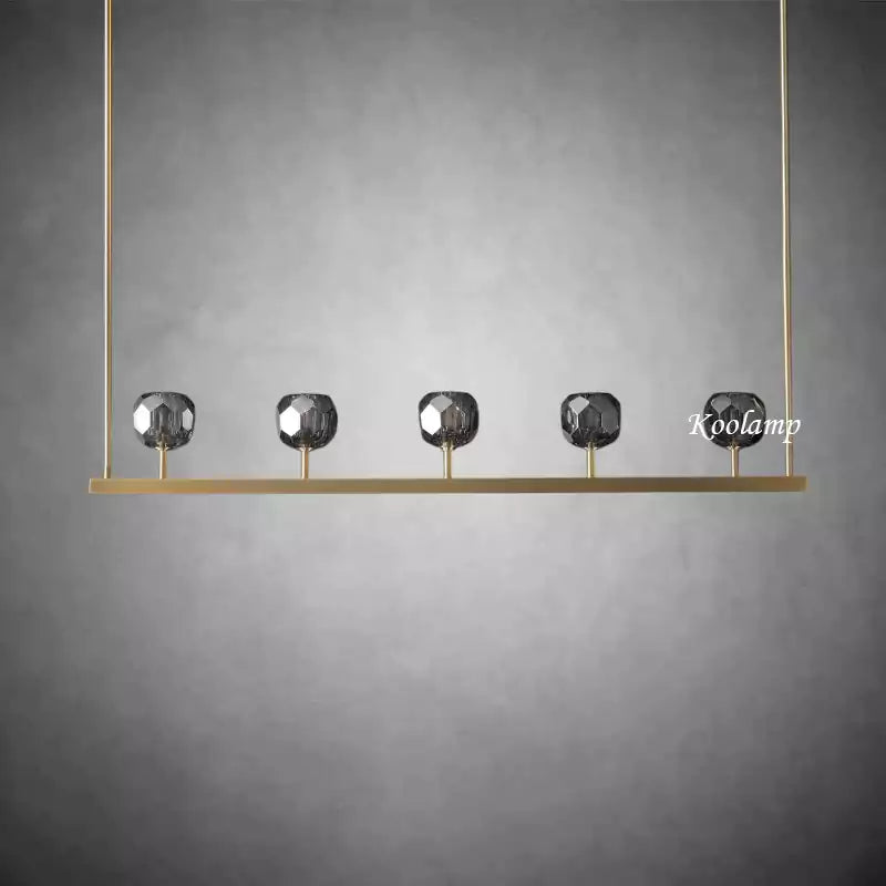 Boule Crystal Linear Chandelier