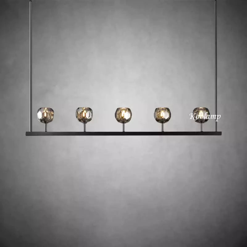 Boule Crystal Linear Chandelier