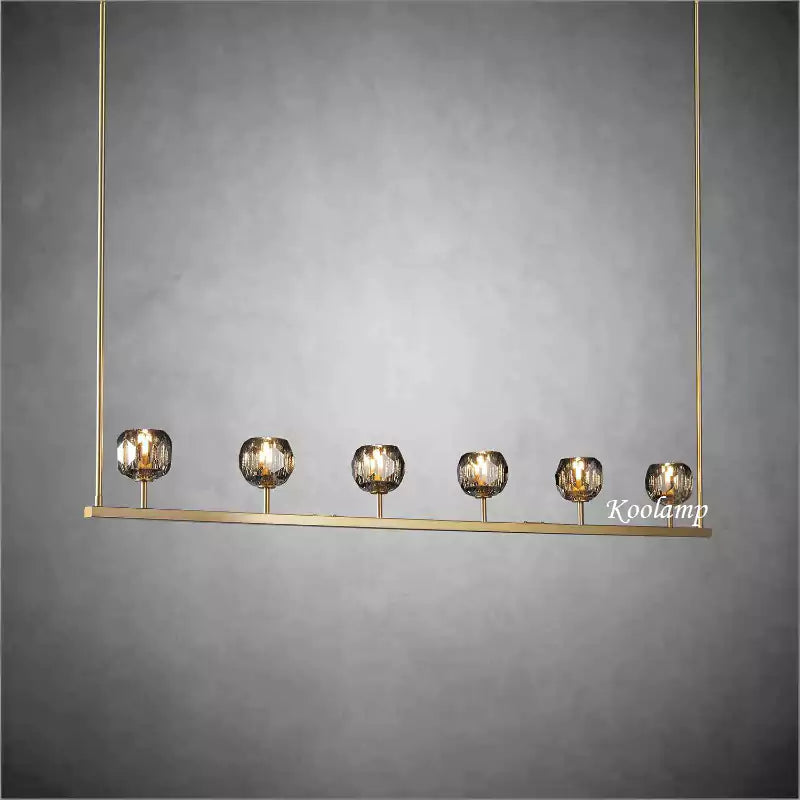 Boule Crystal Linear Chandelier