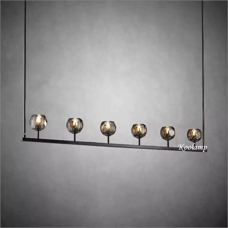 Boule Crystal Linear Chandelier