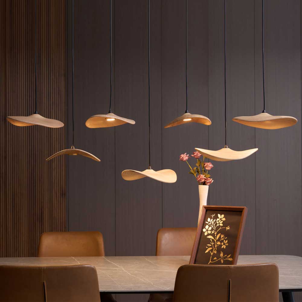 Empty Leaf Chandelier