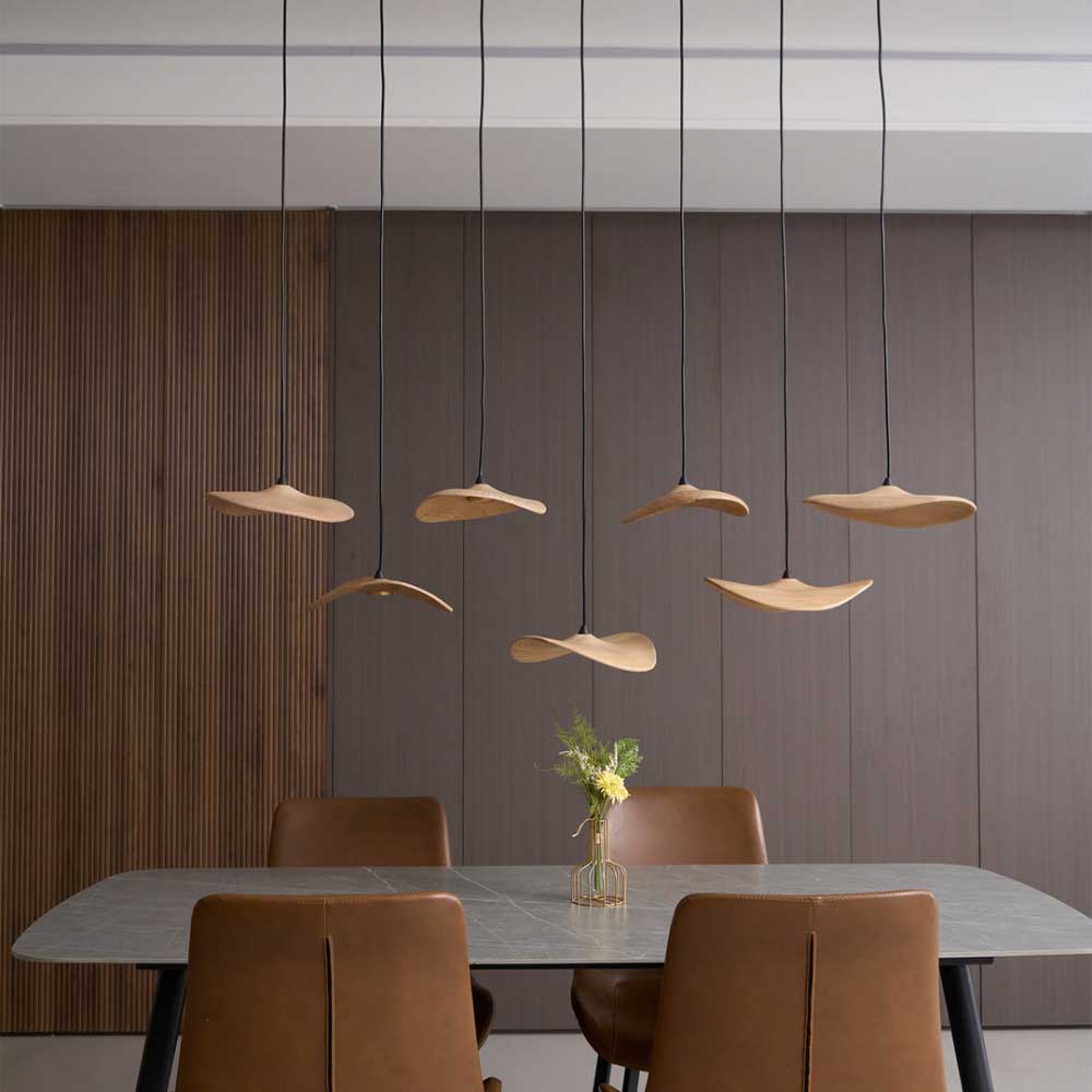 Empty Leaf Chandelier