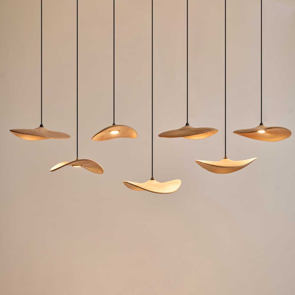 Empty Leaf Chandelier