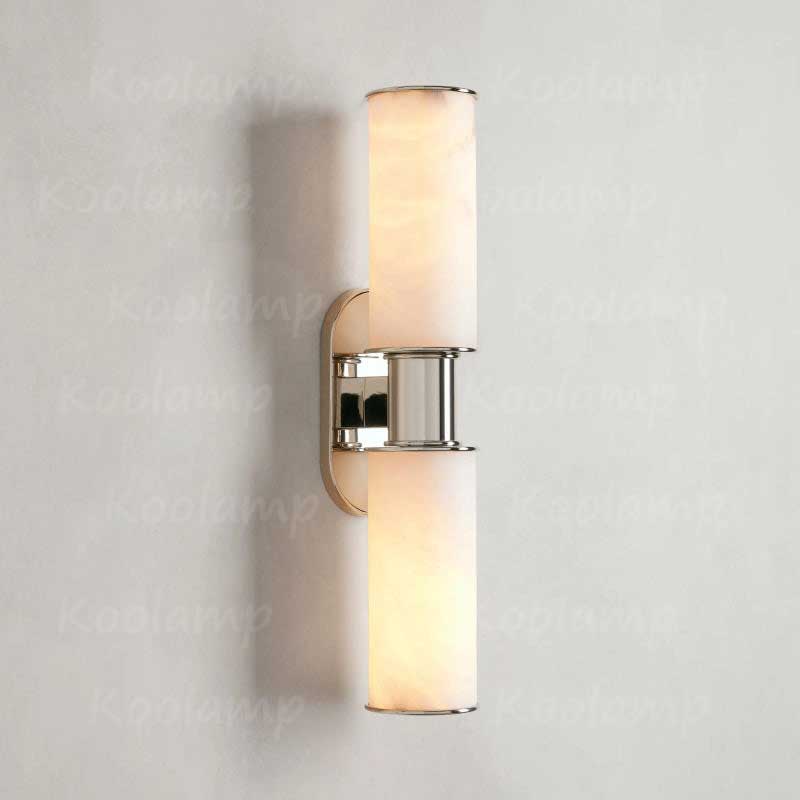 Harlina 2-Light Wall Sconce in Alabaster
