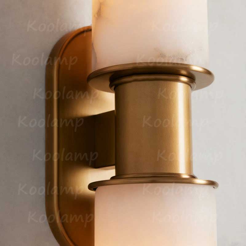 Harlina 2-Light Wall Sconce in Alabaster