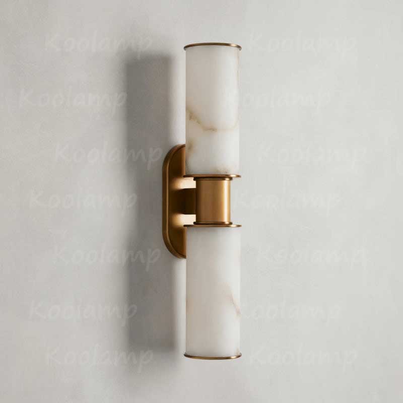 Harlina 2-Light Wall Sconce in Alabaster