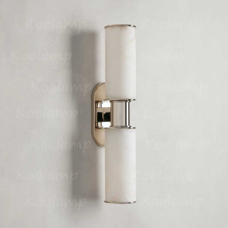Harlina 2-Light Wall Sconce in Alabaster