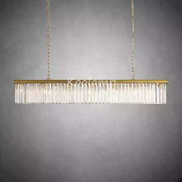 Leylanda Rectangular Crystal Chandelier 60''72''