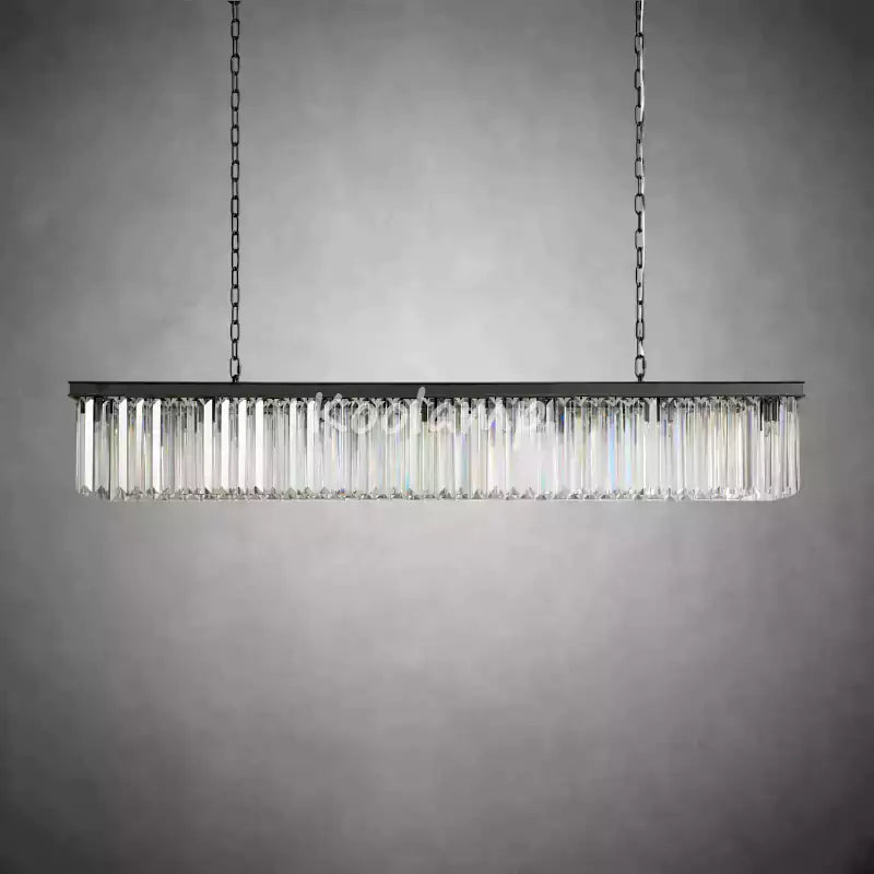 Leylanda Rectangular Crystal Chandelier 60''72''