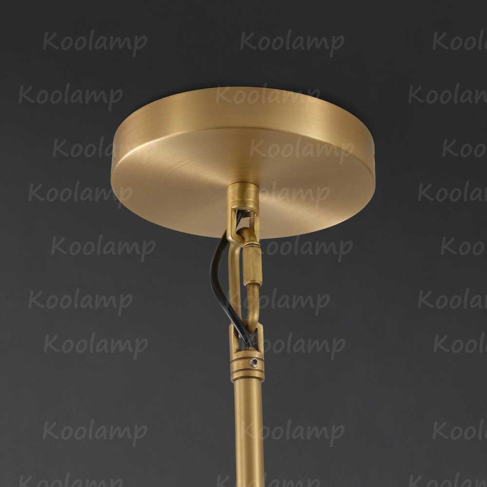 KL Machine Glass Cylinder Pendant