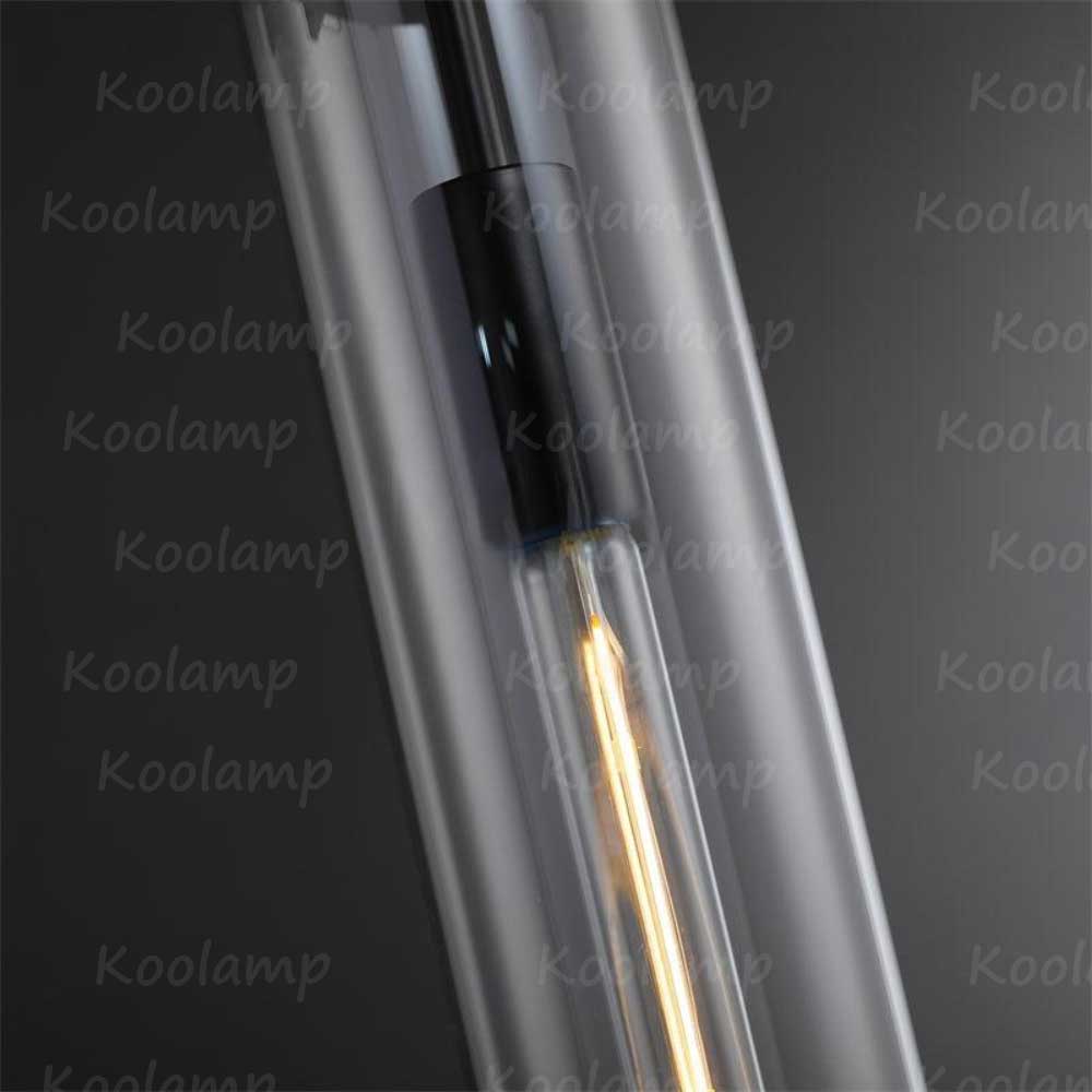 KL Machine Glass Cylinder Pendant