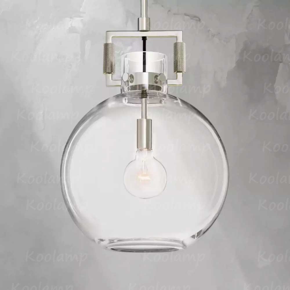 Machinista Glass Globe Pendant