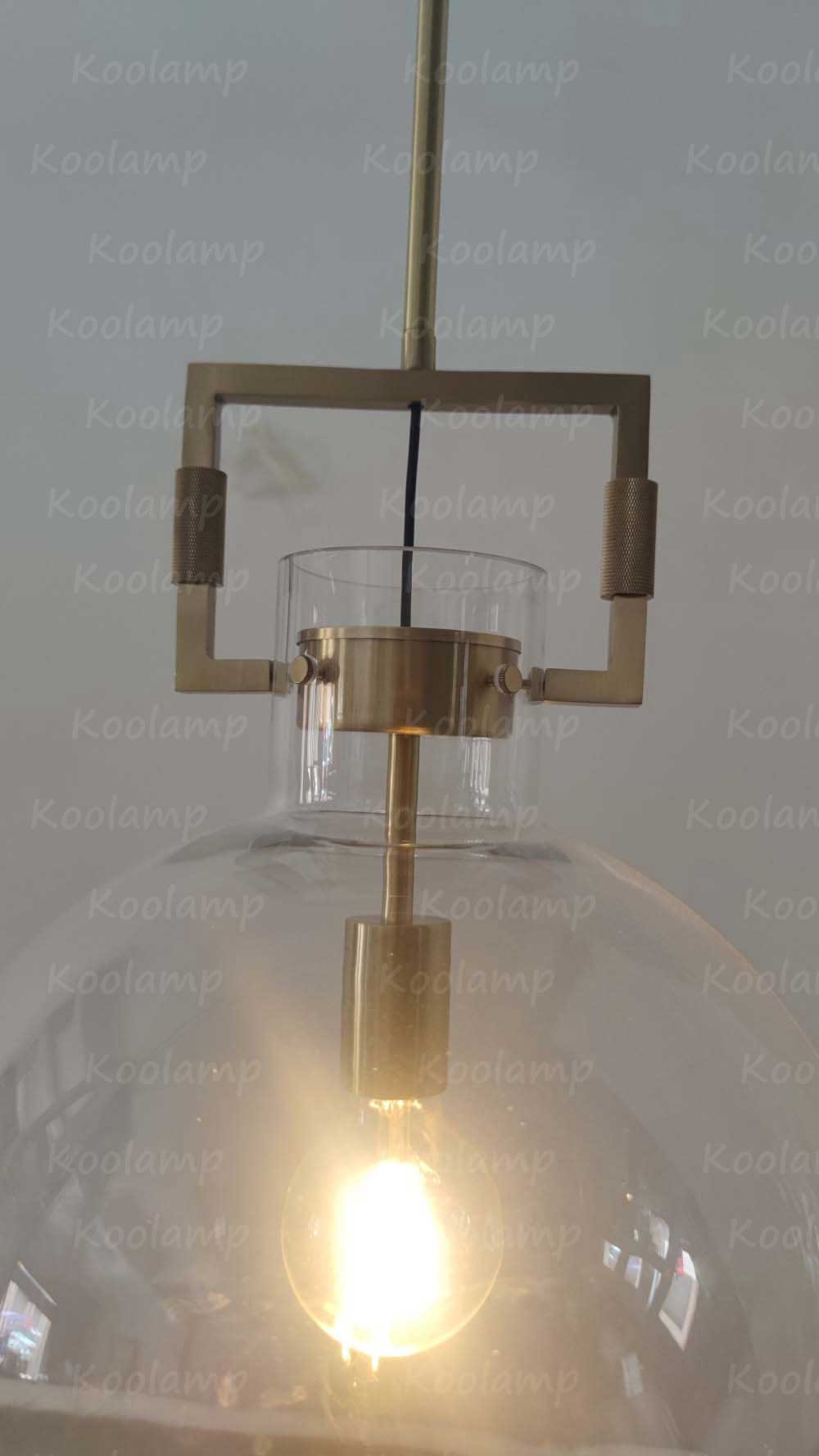 Machinista Glass Globe Pendant