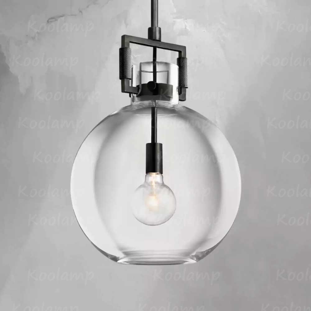 Machinista Glass Globe Pendant
