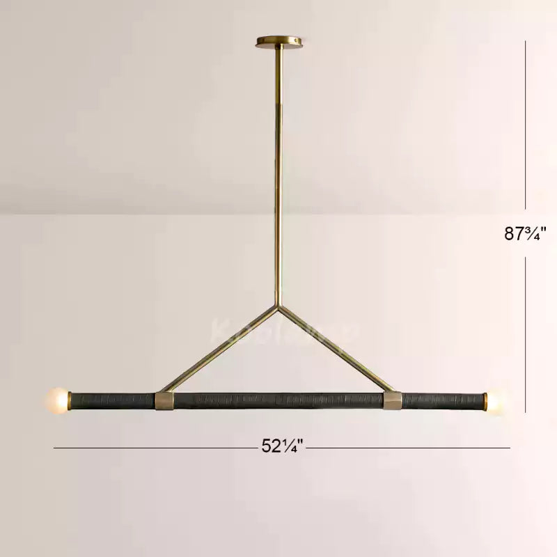 KL Rantall Leather Pendant