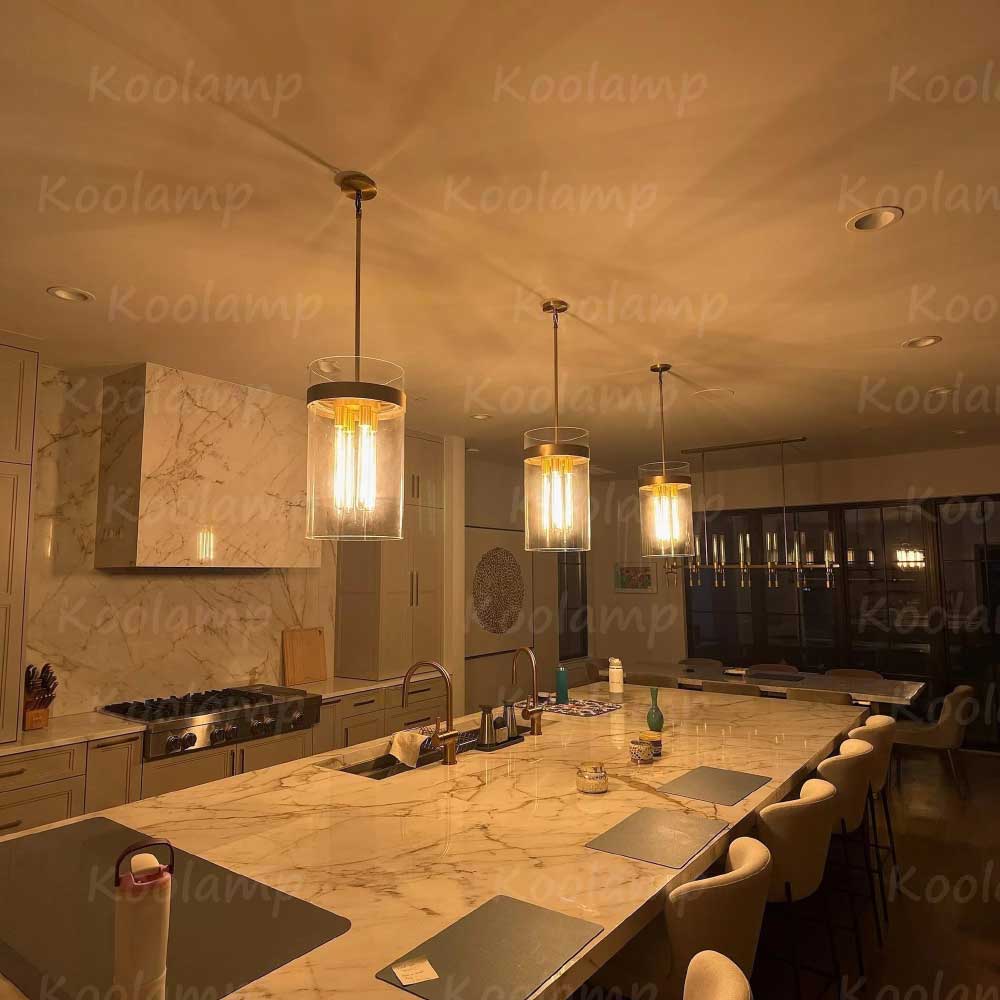 KL Ravella Clear Glass Pendant