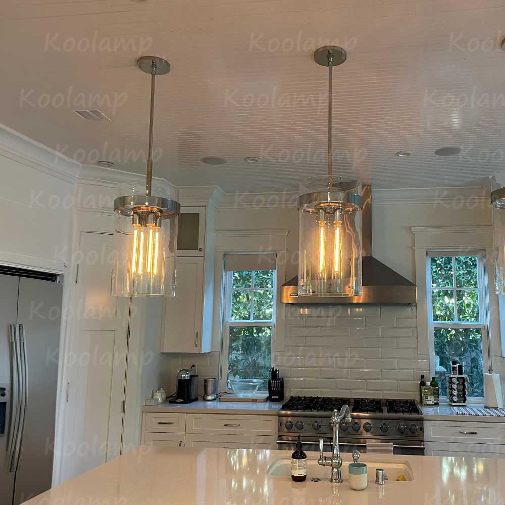 KL Ravella Clear Glass Pendant