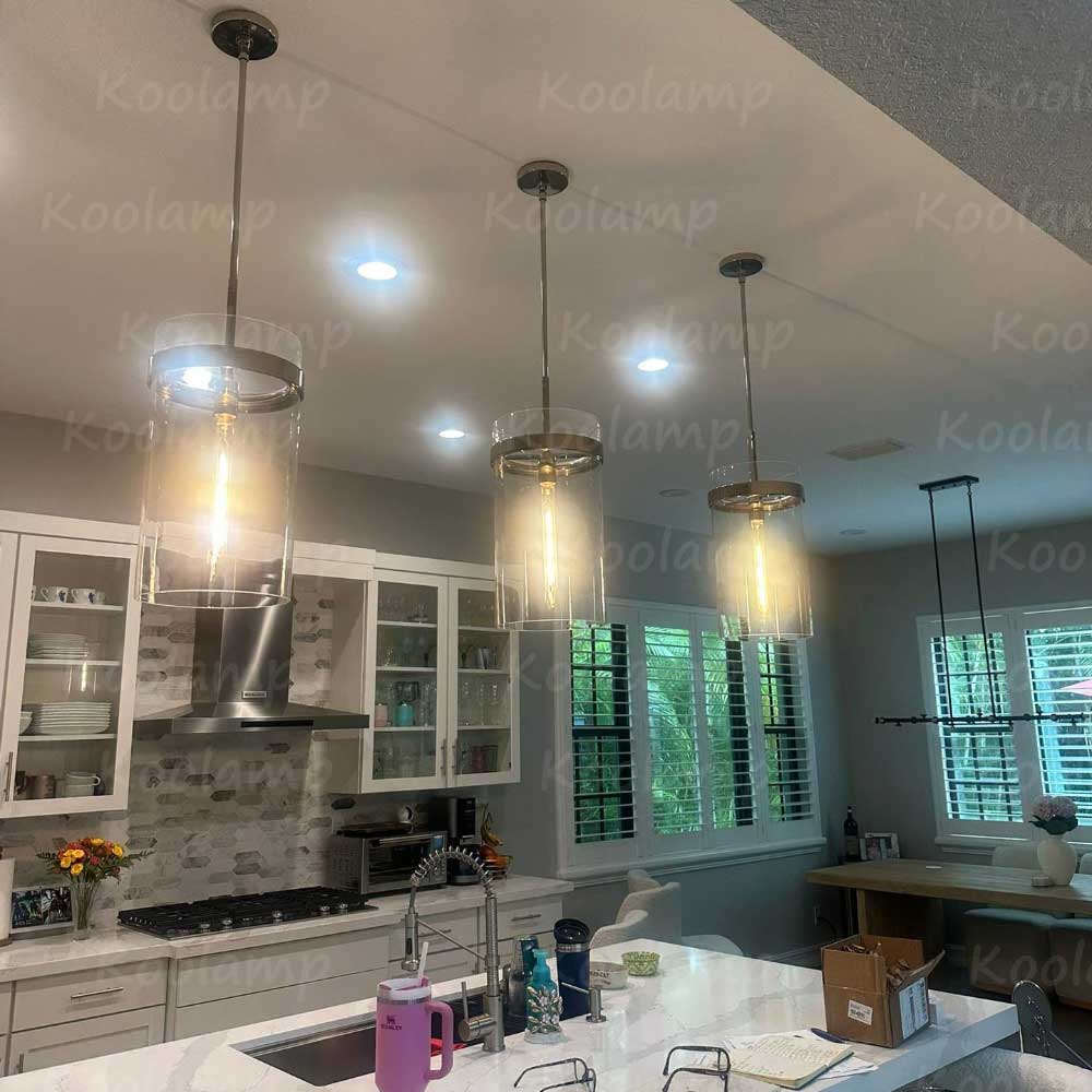 KL Ravella Clear Glass Pendant