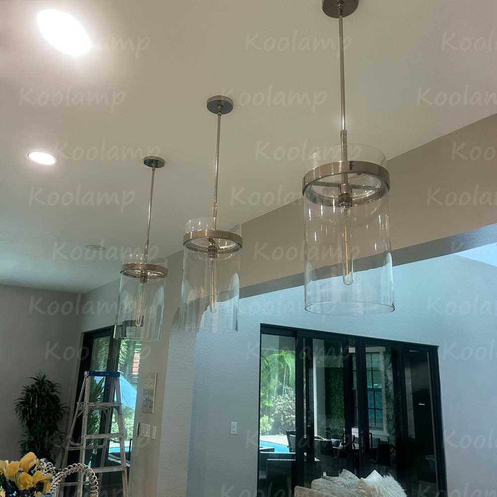 KL Ravella Clear Glass Pendant