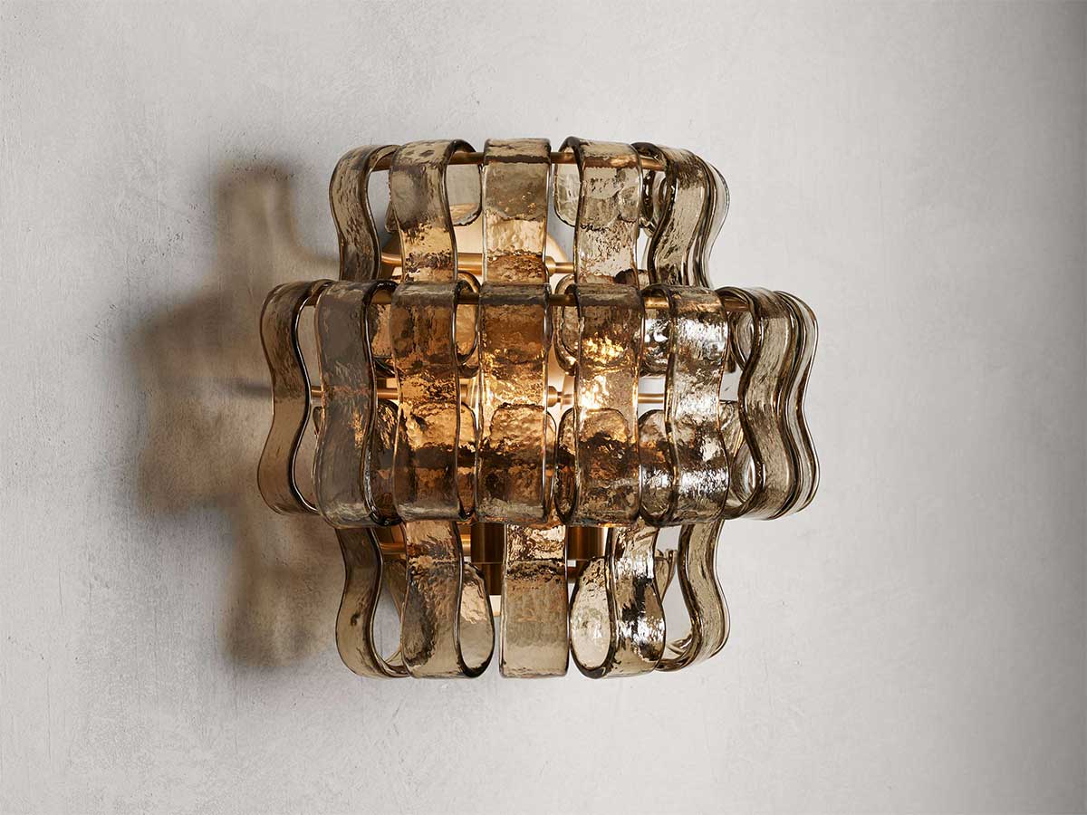 KL Ghiaccios Glass Wall Sconce