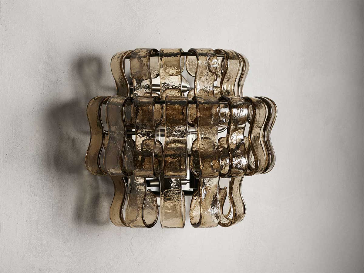 KL Ghiaccios Glass Wall Sconce