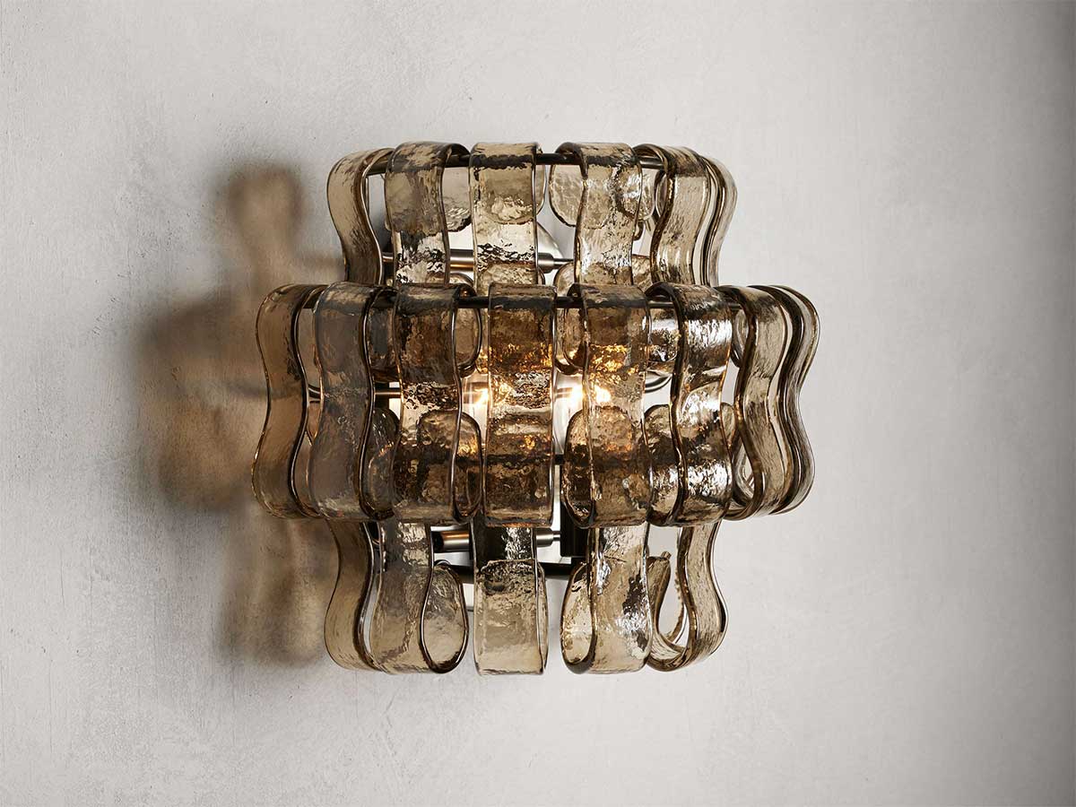 KL Ghiaccios Glass Wall Sconce