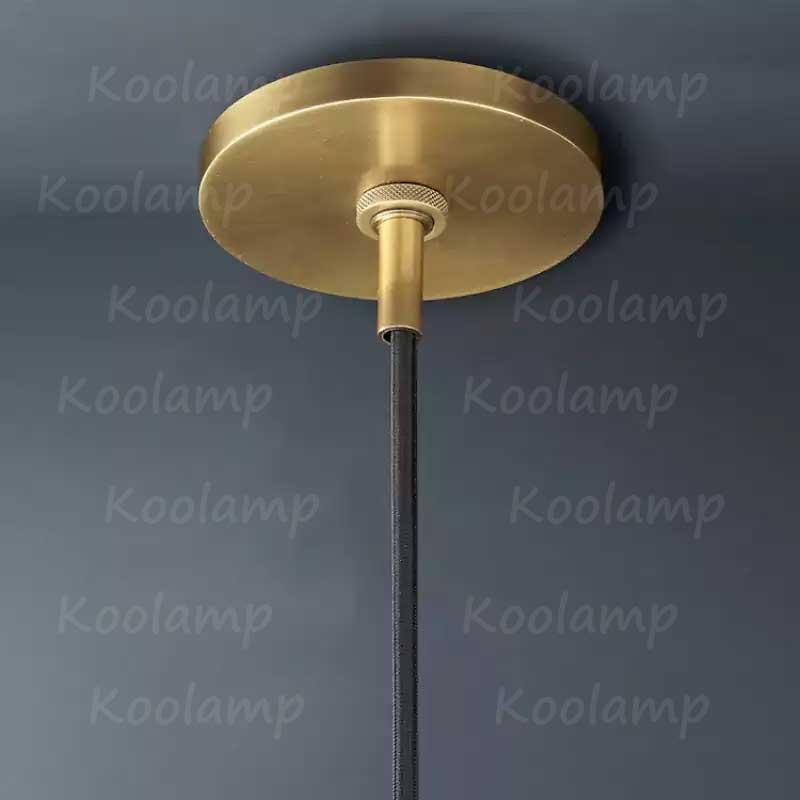 Utilita Glass Globe Shade Pendant Light