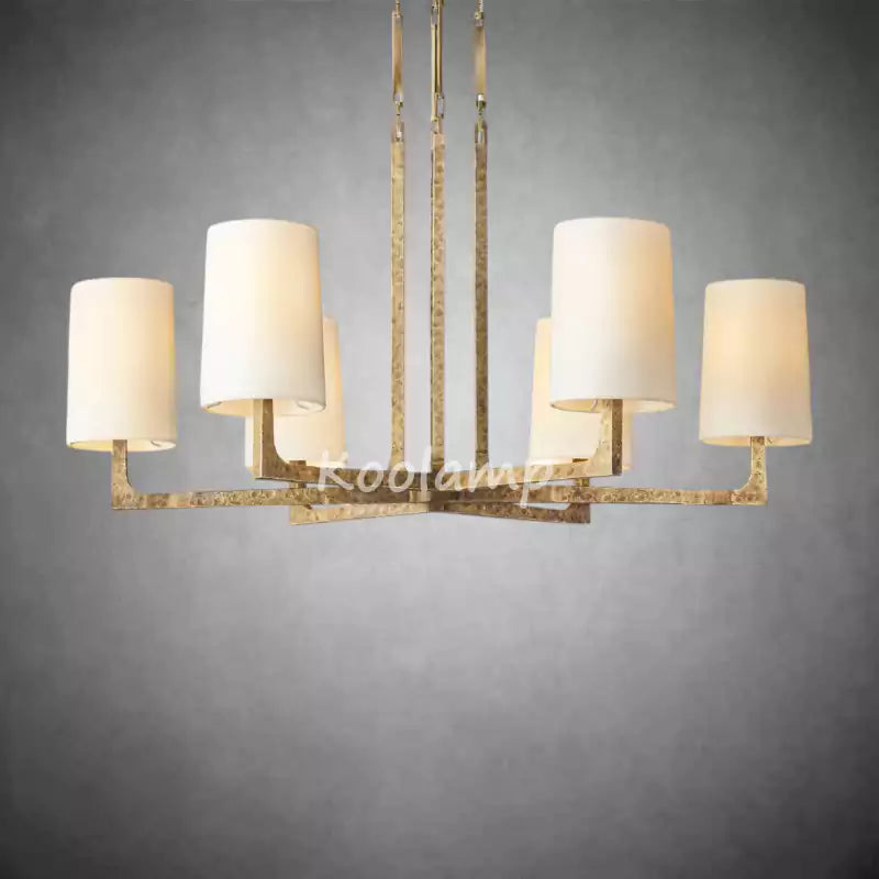 KL Waring Round Chandelier 36"