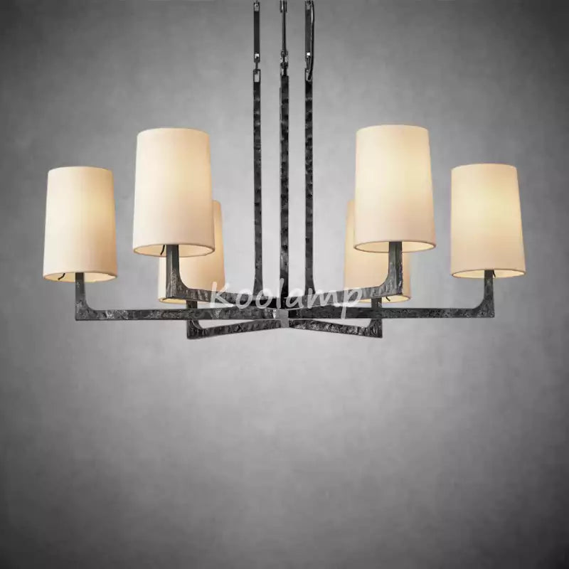 KL Waring Round Chandelier 36"