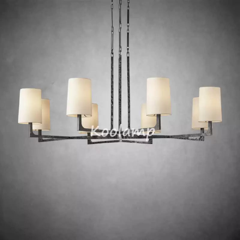 KL Waring Round Chandelier 48"
